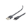 Kabel GEMBIRD Kabel USB 2.0 typu AC AM-CM 1m czarny CCP-USB2-AMCM-1M